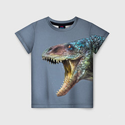 Футболка детская Хищный динозавр Dino Z, цвет: 3D-принт