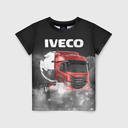 Футболка детская Iveco truck, цвет: 3D-принт