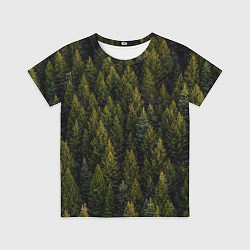 Футболка детская Лес вечный, цвет: 3D-принт