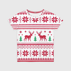 Футболка детская Зимняя ночь, цвет: 3D-принт