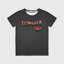 Футболка детская TOYOTA SHARDS, цвет: 3D-принт
