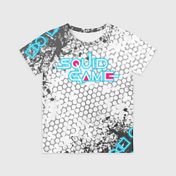 Футболка детская Игра в кальмара, цвет: 3D-принт