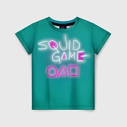 Футболка детская Squid game a, цвет: 3D-принт