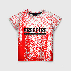 Футболка детская День Booyah Garena Free Fire, цвет: 3D-принт