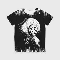 Футболка детская Крик Хэллоуин Хоррор Scream Halloween, цвет: 3D-принт
