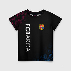 Футболка детская FC BARCA CHEMPION, цвет: 3D-принт