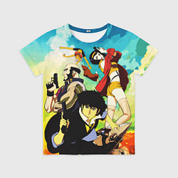 Футболка детская Cowboy Bebop All, цвет: 3D-принт