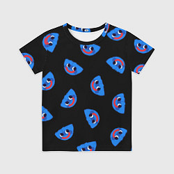 Футболка детская Huggy Wuggy Pattern, цвет: 3D-принт