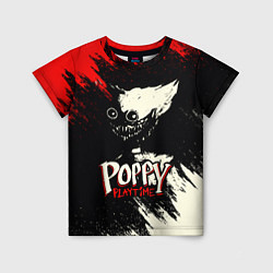 Футболка детская Poppy Playtime: Red & Black, цвет: 3D-принт