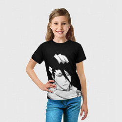 Футболка детская Бякуя Кучики Блич, цвет: 3D-принт — фото 2