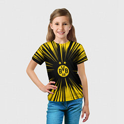 Футболка детская Borussia Dortmund Crush Theme, цвет: 3D-принт — фото 2