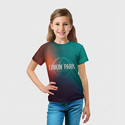 Футболка детская Studio Collection - Linkin Park, цвет: 3D-принт — фото 2