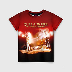 Футболка детская Queen on Fire - Live at the Bowl, цвет: 3D-принт