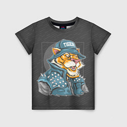 Детская футболка Крутой тигр cool tiger