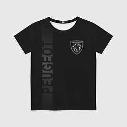 Футболка детская Peugeot, Пежо, цвет: 3D-принт