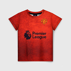 Футболка детская MU Manchester United MU, цвет: 3D-принт