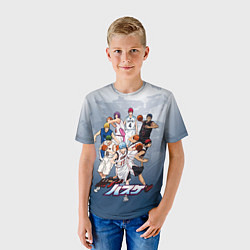 Футболка детская Kuroko no Basket Баскетбол Куроко, цвет: 3D-принт — фото 2