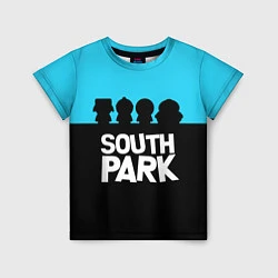 Футболка детская Южный парк персонажи South Park, цвет: 3D-принт