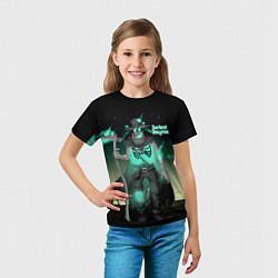 Футболка детская Darkest Dungeon - Grim Reaper, цвет: 3D-принт — фото 2