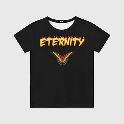 Футболка детская Eternity бабочка, цвет: 3D-принт