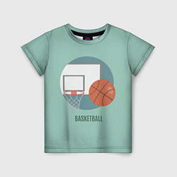 Футболка детская Basketball Спорт, цвет: 3D-принт
