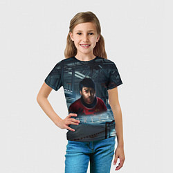 Футболка детская Prey art game, цвет: 3D-принт — фото 2