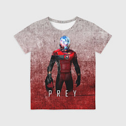 Футболка детская Prey Grey and blood, цвет: 3D-принт