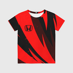 Футболка детская HONDA RED ХОНДА КРАСНЫЙ, цвет: 3D-принт