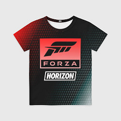 Футболка детская FORZA HORIZON Карбон, цвет: 3D-принт