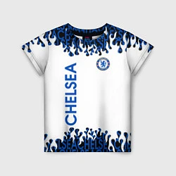 Футболка детская Chelsea челси спорт, цвет: 3D-принт