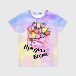 Футболка детская Письмо весны, цвет: 3D-принт