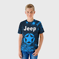 Футболка детская JEEP Арт, цвет: 3D-принт — фото 2