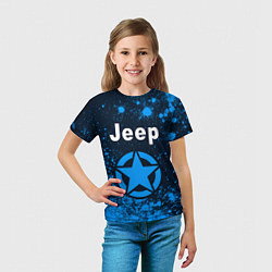 Футболка детская JEEP Арт, цвет: 3D-принт — фото 2
