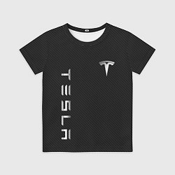 Футболка детская TESLA - ТЕСЛА КАРБОН И МЕТАЛЛ, цвет: 3D-принт
