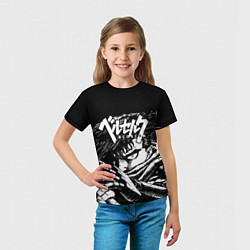 Футболка детская ГАТС BERSERK БЕРСЕРК, цвет: 3D-принт — фото 2