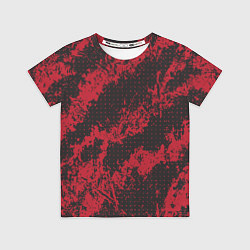 Детская футболка КРАСНАЯ ГРЯЗЬ RED GRUNGE