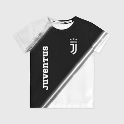 Футболка детская ЮВЕНТУС Juventus Краска, цвет: 3D-принт