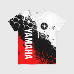 Футболка детская YAMAHA - ЯМАХА, цвет: 3D-принт