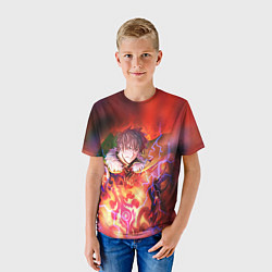 Футболка детская Naofumi Iwatani, цвет: 3D-принт — фото 2