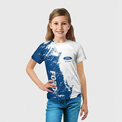 Футболка детская Ford Форд два цвета, цвет: 3D-принт — фото 2