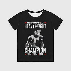 Футболка детская MUHAMMAD ALI МУХАММЕД АЛИ, цвет: 3D-принт