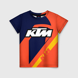 Футболка детская KTM VINTAGE SPORTWEAR, цвет: 3D-принт