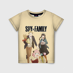 Футболка детская Spy x Family: Семья шпиона, цвет: 3D-принт