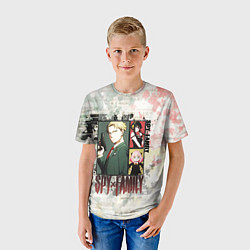 Футболка детская Семья шпиона кляксы, цвет: 3D-принт — фото 2