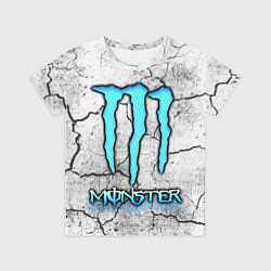 Детская футболка MONSTER WHITE БЕЛЫЙ МОНСТР