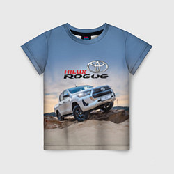 Футболка детская Toyota Hilux Rogue Off-road vehicle Тойота - прохо, цвет: 3D-принт