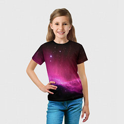 Футболка детская Night Nebula, цвет: 3D-принт — фото 2
