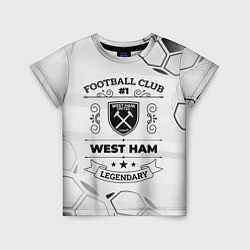 Детская футболка West Ham Football Club Number 1 Legendary