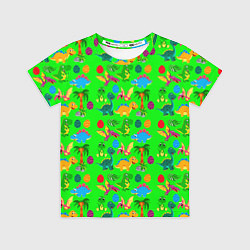 Футболка детская JURASSIC PERIOD, цвет: 3D-принт