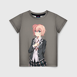 Футболка детская Юи Юигахама OreGairu, цвет: 3D-принт